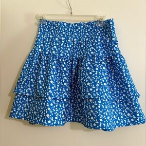 Addison Bay Blue Floral Women's Skirt